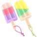 Buy Baluue 2Pcs Ice Cream Bath Ball Body Sponge - Exfoliating Shower Sponges for All Skin Types - International Shipping Available - Buy Online on GoSupps.com