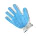 Pet brushed glove depilation gloves bath massage brush pet care fur change care cleaning gloves for pet dog cat cats