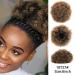 High Puff Afro Curly Wig Ponytail - 8 Inch Short Kinky Synthetic Clip-In Bun | 2 pcs - International Shipping Available - Buy Online on GoSupps.com