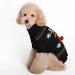 Christmas Turtleneck Dog Sweater - Warm Knitwear for Puppies & Dogs | XL Black Moose Pattern | Perfect Holiday Gift - Buy Online on GoSupps.com