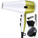 ADITAM 2200W Powerful Salon Use Ceramic Ionic Hair Dryer with Brush Fast Drying Professional Blow Drye Double The Comfort - Buy Online on GoSupps.com