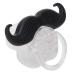 Zjchao baby pacifier - funny mustache style with food -safe silicone and polypropylene.Safe for newborns and suitable for baby boys and girls
