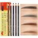 Pull line eyebrow pencilSweat proofwedding makeup Male up (Dark Coffee One Size) 1 count (Pack of 1) Dark Coffee - Buy Online on GoSupps.com