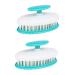 Magiclulu 2st scalp ridge hairbrush hairbrush shampoob rtse hairager scalp massager massage brush for hair washing scalp care shampoo brush shower hair ridge bathing brushes mediumx2pcs greenx2stk