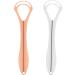 Comnico Stainless Steel Tongue Scrapers - 2 Pack | Enhance Oral Hygiene for Adults & Kids | Ideal for Travel & Outdoor Use - Buy Online on GoSupps.com