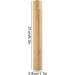 Portable Bamboo Toothbrush Holder for Travel, Camping & Home Use - Buy Online on GoSupps.com