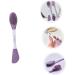Ipetboom Silicone Cleansing Brush Wash Brush Silicone Applicator Cleanser Brush Clay Applicator Scrubbers Applier Dual Sided Applicator Plastic The Detergent - Buy Online on GoSupps.com