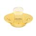 Gold Baby Pacifier for Newborns - Curved Design Safe Materials 26 Letters Includes Clip (C) - Buy Online on GoSupps.com