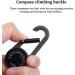 JOCXZI 3 in 1 Compass Set - Portable Compass with Carabiner Hook & Multifunction Thermometer for Camping Hiking & Travel - Buy Online on GoSupps.com