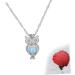 FOYTOKI Necklaces Owl Head Pendant Hollow Pendant Owl Necklace Jewelry Accessories Multicolor - Buy Online on GoSupps.com