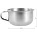 Anself Stainless Steel Shaving Bowl | Shaving Brush & Soap Bowl for Ultimate Grooming Experience - Buy Online on GoSupps.com