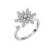 DNCG Ladies Ring Swivel Adjustable Decompression Ring - Gold