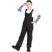 Sportneer Large Black Kids Snow Bibs | Insulated Ski Pants for Boys & Girls - Buy Online on GoSupps.com