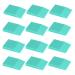 She Love Pack of 12 Mini Squeegees Self-Adhesive Screen Stencil Printing Squeegees Rubber Squeegee Screen Printing Tools for Applying Chalk Paste or Ink(Squeegees)