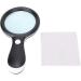 Portable Handheld Reading Magnifier LED 88Mm for Reading Books Magnifying for Reading Aids Magnifiers and Newspapers Full of Stars - Buy Online on GoSupps.com