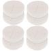 POPETPOP 8 Sets Triangular Sponge Puff Portable Mini Cosmetic Wedge Finger Puff Body Sponge Facial Pads Sponges Makeup Puff Wet and Dry Cotton Pad White Girl Emulsion