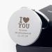 Howson London Personalized Compact Mirror for Girl | Birthday, Valentine's Day, Wedding Anniversary, Mother's Day | Customized Gift for Her, Mum, Bridesmaid, Friend - Hearts - Buy Online on GoSupps.com