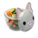 Melii 10200 French Bulldog Snack Storage Container Plastic Grey 10100-200-300