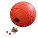 Nobby full rubber snack ball red 11 cm