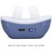 Dauerhaft Snore Nose Vents Plugs - Comfortable Silicone Nasal Vents for Improved Sleep Quality and Normal Breathing - Women's Night Use (Blue) - Buy Online on GoSupps.com