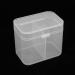Yosoo 2 Grids Nail Art Cotton Pads Organizer Storage Box (2 Pcs) - Efficient & Stylish Solution for Nail Care - Buy Online on GoSupps.com