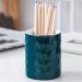 Ceramic Pencil Holder Desk Storage Bucket Eyeliner Eyebrow Pencil Make-up Brush Beauty Holder (D 8 * 10CM) D 8*10CM - Buy Online on GoSupps.com