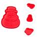 PRETYZOOM Cupcake 2 Pcs Baking Mold Silicone Molds Christmas Silicone Cutter Clay Molds Cake Mold Fondant Mold Biscuit 17.8X15.5X3CM As Shown - Buy Online on GoSupps.com
