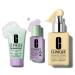 Clinique Great Skin Great Deal Gift Set | All About Clean Mild Liquid Soap Clarifying Lotion + Dramatically Different Lotion | Includes Full Size Moisturizer | For Dry or Oily Combination Skin Types Skin Type 2: Dry Combi