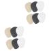 Healvian 6 Pairs Gel Pad for Shoes Forefoot Pad of Foot Cushion Metatarsal Pads Womens High Heel Shoes Forefoot Padding Insert High Heels Forefoot Gel Pad Insole Women's Shoes Woman Thicken