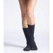 JAVIE Bamboo Diabetic Crew Socks - Non-Binding Merino Wool, Odor Resistant - 3 Pairs/Black - Buy Online on GoSupps.com