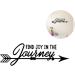 Joyful Journey Arrow Quote Decal Sticker - Wall Vinyl Art Decor - Buy Online on GoSupps.com