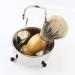 Vepoty 2-in-1 Stainless Steel Shaving Mug & Brush Stand Holder | Premium Grooming Tool for a Perfect Shave - International Shipping Available - Buy Online on GoSupps.com