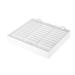 Jiklophg Nail Manicure Storage Box 33 Squares Adjustable Container Portable Acrylic Organizer Nail Tools