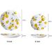 Serving Plates Creative Dinner Plates Lemon Irregular Flat Dinner Steak Salad Plate Snack Plate Household Vegetable Plate Cake Dish Home Kitchen Tableware for Appetizer Dinner and Desserts (Color : 8 Inch - Buy Online on GoSupps.com