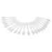 Small Face Cream Scoop Easy Clean 20 Pieces Multi-Purpose Face Cream Spatula Lightweight Transparent for Eye Cream for Body Lotion