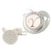 Buy Bling 26 Letters Baby Pacifier with Chain Clips | Silver Dummy Pacifier & Accessories for Newborns 0-18 Months - International Shipping Available - Buy Online on GoSupps.com