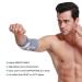 Neotech Care Elbow Brace Support Sleeve - Adjustable Compression Strap - Gray - Size S - Buy Online on GoSupps.com