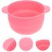 Nuobesty 2-Pack Non-Stick Pink Wax Melting Containers for Hair Removal | Easy to Clean Depilatory Heating Bowls - 13x11cm - Buy Online on GoSupps.com