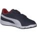 PUMA Kids Stepfleex 2 Sl Ve V Ps Trainers | 5 UK Child | Peacoat/White/Flame Scarlet - Buy Online on GoSupps.com