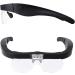 Head-Magnifier Glasses with 2 LED Lights USB-Charging Magnifying Eyeglasses for Reading Jewelry Craft Watch Repair Hobby Hands Free Magnifier for Reading Books Small Gift - Buy Online on GoSupps.com