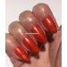Bluesky Nail Gel Polish Orange Rust Gold Fine Crystal Flame Glitter SJ19 UV LED Soak Off 10ml - Buy Online on GoSupps.com
