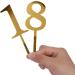 Number Cake Topper 0-9 Birthday Cake Toppers Happy Anniversary Cake Topper Personalised Cake Topper Gold Cake Decorations Acrylic Cake Topper Personalised for Birthday Party Mariage DIY Cake - Buy Online on GoSupps.com