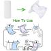 Reusable Microfiber Diaper Inserts - 15x36cm 5 Pack White - Eco-Friendly & International Shipping - Buy Online on GoSupps.com