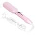 Curls Intelligent Constant Temperature Curling Iron 30 Seconds Fast PTC Heating 360 Degree Rotation Double Tube Hair Ideal for Travel and Most Important Occasions (US US Plug 110V