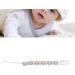 Pink Silicone Pacifier Strap Leash Clip | Reduce Teething Pain & Stabilize Mood | Mother's Day Gift - Buy Online on GoSupps.com