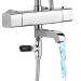 Digital Shower Thermometer 5 85 C | 360 Rotating LED Water Meter for Elderly & Children - Accurate Temperature Monitoring - Buy Online on GoSupps.com