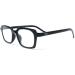Gian Marco Venturi Unisex Sondrio Reading Glasses - Stylish Black Eyewear for Comfortable Reading - International Shipping Available - Buy Online on GoSupps.com