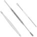 6Pcs Ear Curette Clean Spoon Wax Remover & Earpick Beauty Tools - Silver One Size - Buy Online on GoSupps.com