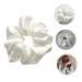 Wooneky 5pcs Bridesmaid Hair Accessories - Satin Elastic Hair Bands and Scrunchies Set in White - Wedding and Girls Hair Wrap - Buy Online on GoSupps.com