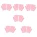 minkissy 6 Pairs Gel Moisturizing Gloves Beauty Care Gloves Knitted Hand Gloves Fingerless Moisturizing Gloves Moisturizing Repair Gloves Hand Gel Gloves Spa Moisturizing Gloves Spa Gloves
